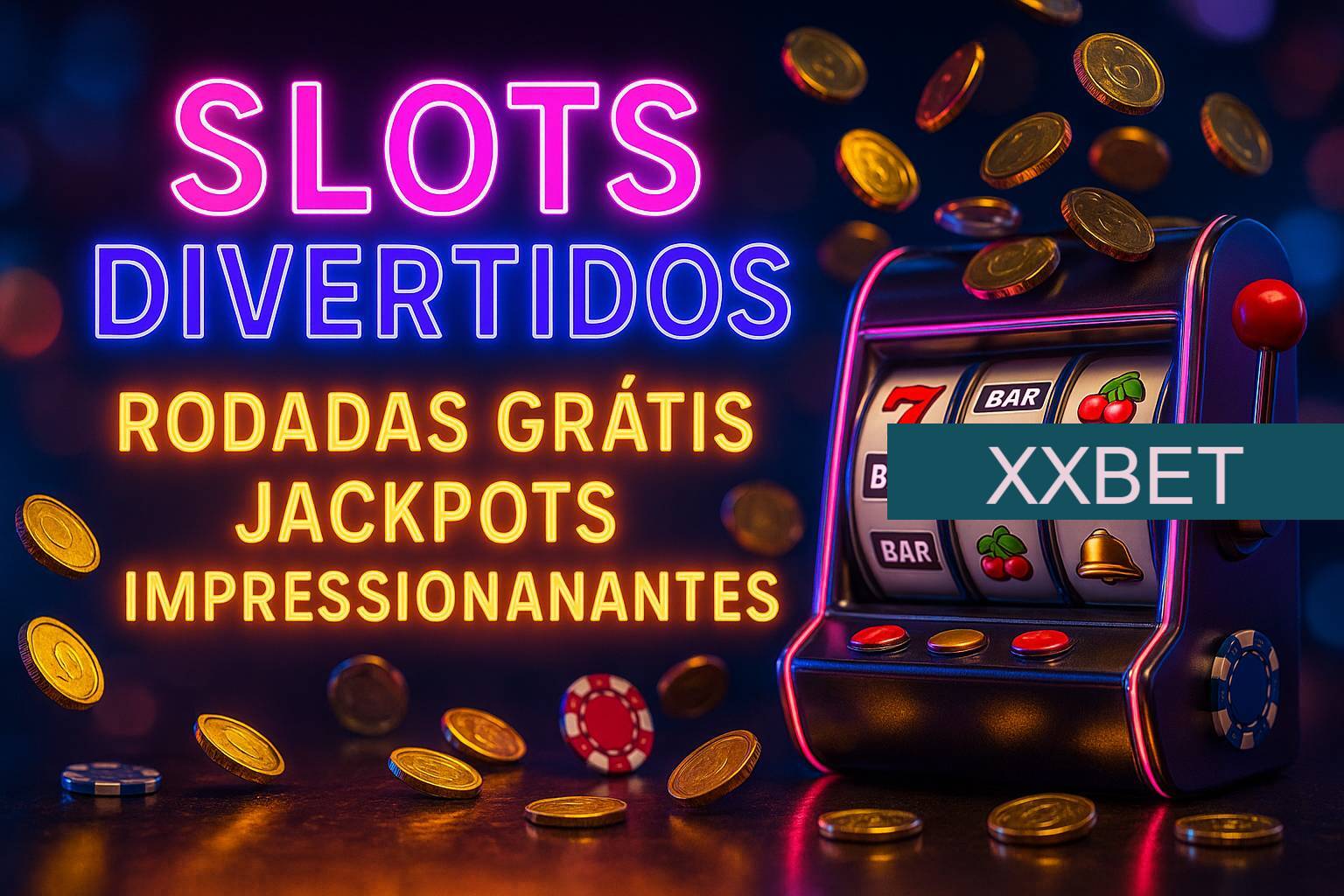 Diversos jogos de caça-níqueis